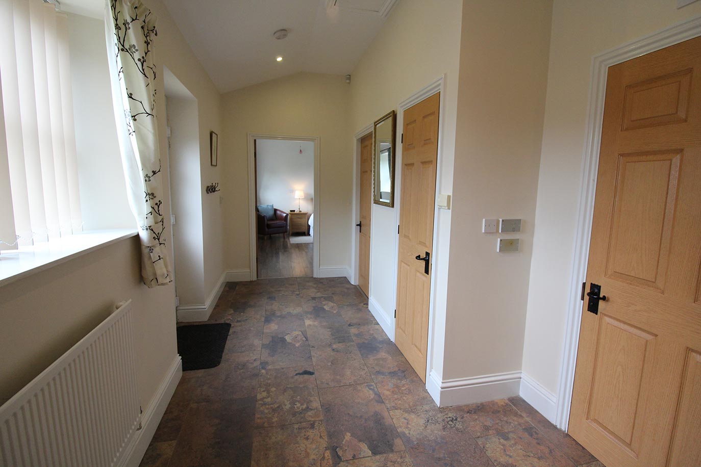 Swallow Cottage hallway | Burradon Farm Houses & Cottages