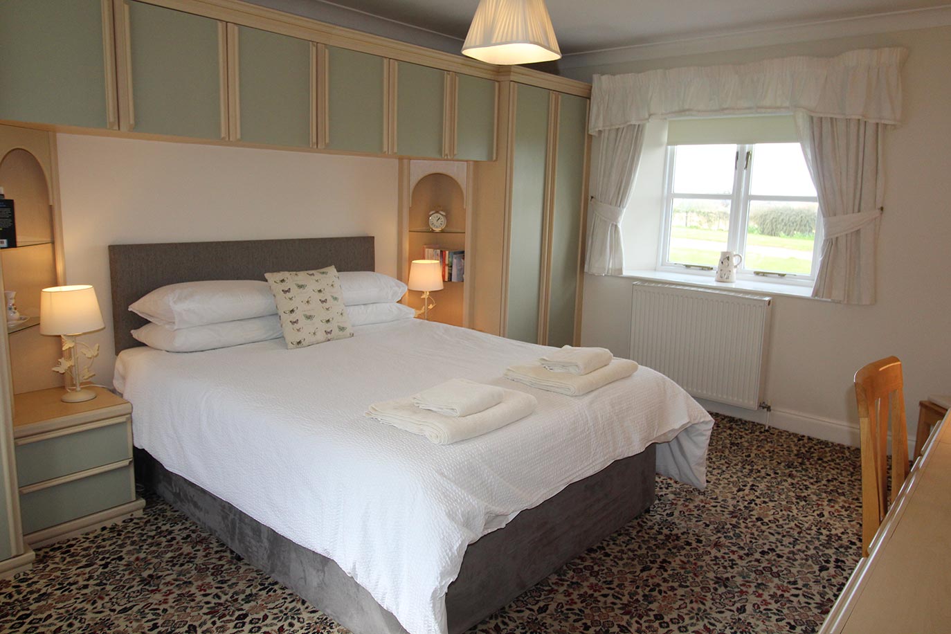 Rose Cottage bedroom | Burradon Farm Houses & Cottages