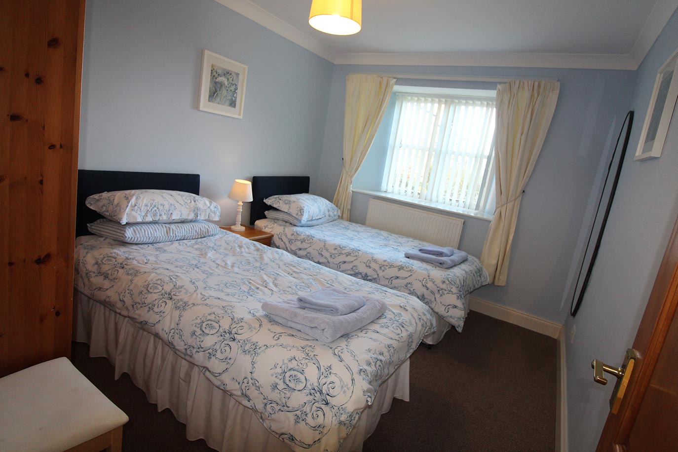 Forge Cottage bedroom | Burradon Farm Houses & Cottages