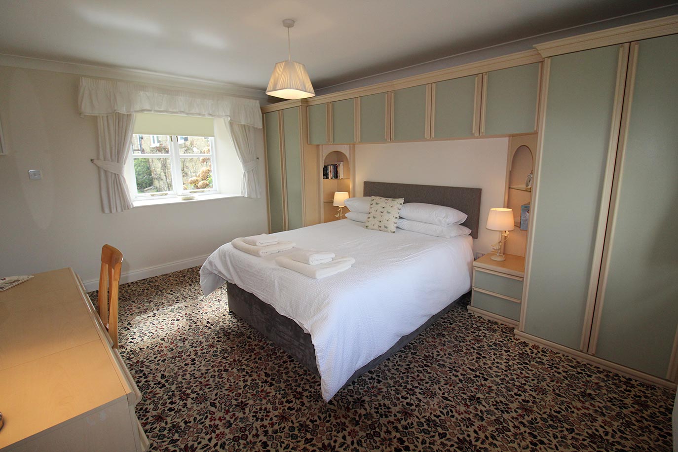 View of Rose Cottage bedroom | Burradon Farm Houses & Cottages