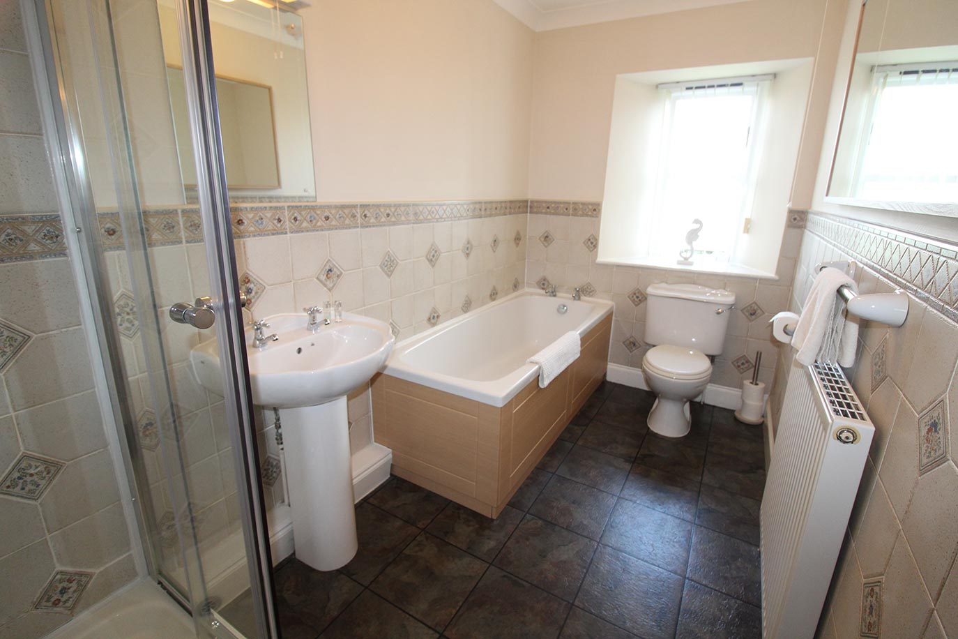 Rose Cottage bathroom | Burradon Farm Houses & Cottages