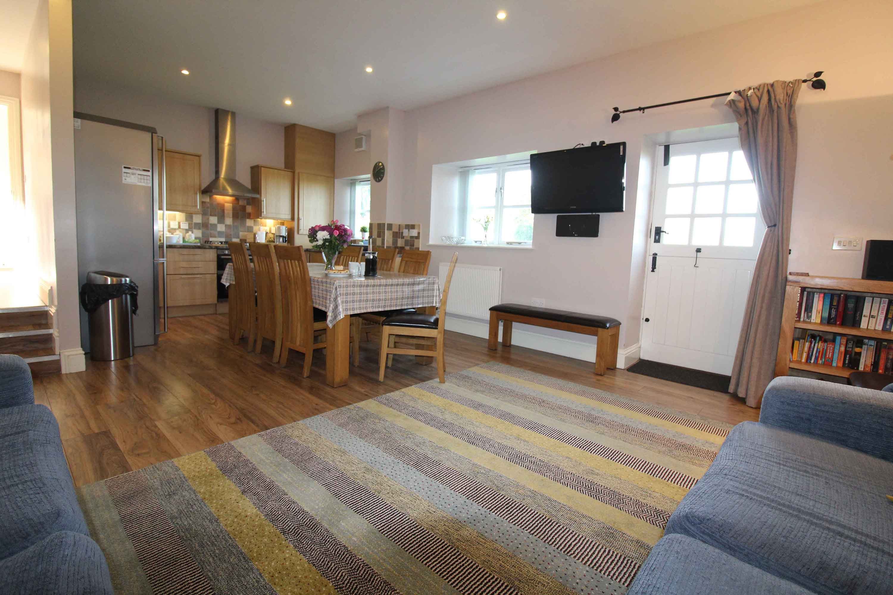 Briarhill House open plan living area | Burradon Farm Houses & Cottages