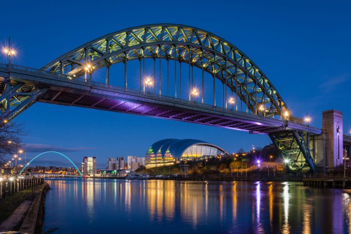 Tyne Bridge at Night